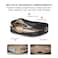 WiWU Master Genuine Leather Fingerprint Lock Pouch &ndash; Biometric Security Clutch, Secure Man Handbag for Travel Business and Everyday Essentials &ndash; Black Premium Top-Grain Leather Organizer