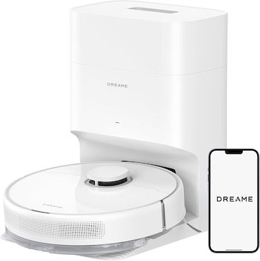 Dreame D10 Plus Gen 2 Robot Vacuum Cleaner With Self Empty, 6000 Pa Suction Power, Dust Collection Upto 90 Days, LiDAR Navigation, For Carpets And Pet Hair, 285-Minute Long Run time