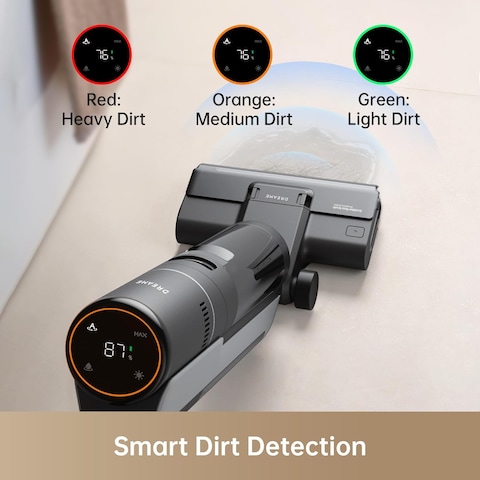 Dreame H12S AE Cordless Wet Dry Vacuum Cleaner, All-in-One Floor Washer With Self-Cleaning, Enhanced Edge Cleaning, Smart Dirt Detection, LED Screen Display, Ideal For Sticky Messes And Pet Hair