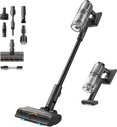 Dreame Z30 Cordless Vacuum Cleaner, 310AW Suction Power, 90 Min Long Battery Life, 99.99% Filter, HEPA Filtering, Dust Reveal, Pet Hair Removal, Smart Surface Detection