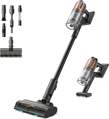 Dreame Z20 Cordless Vacuum Cleaner, 250AW Suction Power, 90 Min Long Battery Life, 99.99% Filter, HEPA Filtering, Dust Reveal, Multi-Surface Suction, Dirt Detection
