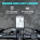 CYCPLUS M1 GPS Bike Computer - Wireless Waterproof Bicycle Speedometer and Odometer ANT+ Bluetooth Compatible with App 2.9 Inch LCD Display with Backlight