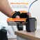 anoutway AT1 Pro Smart Electric Tire Inflator, Tiny Rechargeable Electric Air Pump, Max 120 PSI, Auto Stop, with Presta and Schrader Valve for E-Bike, Mountain Bike, Mini bike, City Bike