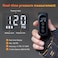 anoutway AT1 Pro Smart Electric Tire Inflator, Tiny Rechargeable Electric Air Pump, Max 120 PSI, Auto Stop, with Presta and Schrader Valve for E-Bike, Mountain Bike, Mini bike, City Bike