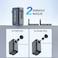 dwndpump AS230PRO Mini Electric Bike Pump, Portable Bicycle Tire Inflator with Digital Pressure Gauge, Auto Shut-Off, Presta &amp; Schrader Compatible, 15L/Min Fast Inflation