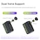 Cycplus AS2 Ultra Tiny Bicycle Pump with Gauge, Max 120 PSI Electric Mini Pump, Auto Stop, with Presta and Schrader Valve for E-Bike, MTB and Road Bike