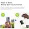 Cycplus AS2 Ultra Tiny Bicycle Pump with Gauge, Max 120 PSI Electric Mini Pump, Auto Stop, with Presta and Schrader Valve for E-Bike, MTB and Road Bike