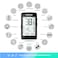 كمبيوتر دراجة GPS لاسلكي Cycplus M3 ، كمبيوتر ركوب الدراجات ANT+ GPS مع بلوتوث، شاشة LCD 2.8 بوصة، بطارية تدوم لأكثر من 100 ساعة ومقياس سرعة الدراجة مع إضاءة خلفية تلقائية IP67 مقاوم للماء