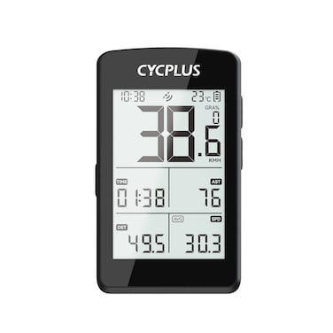 كمبيوتر دراجة GPS لاسلكي Cycplus M3 ، كمبيوتر ركوب الدراجات ANT+ GPS مع بلوتوث، شاشة LCD 2.8 بوصة، بطارية تدوم لأكثر من 100 ساعة ومقياس سرعة الدراجة مع إضاءة خلفية تلقائية IP67 مقاوم للماء