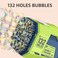 Little Story - 132 Holes Bubble Machine Gun wt Light / Bubble Maker for Kids Indoor &amp; Outdoor - Green