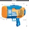 Little Story - 132 Holes Bubble Machine Gun wt Light / Bubble Maker for Kids Indoor &amp; Outdoor - Orange