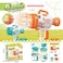 Little Story - 108 Holes Bubble Machine Gun Battery Operated wt Light / Bubble Maker for Kids Indoor &amp; Outdoor - Cyan