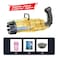 Little Story - 8 Holes Bubble Machine Kids Gun - Yellow