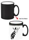 Color Changing Heat Sensitive Ceramic Mug, Image Revealed When HOT Liquid is Added! Giraffe