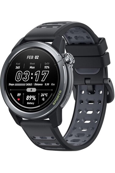 Mibro GS Active2 - Sports Watch GPS Lightweight, Running Training Plan Training Recommendations Marathon, Running Watch 1.32 Inch AMOLED, Waterproof, Sports Data Monitoring, Navigation, Cycling