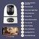IMOU IPC-S2XP-6MOWED 6MP Smart WiFi Security Camera with AI Human Detection, 360° Pan & Tilt, Night Vision