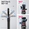 ULANZI MT-80 Aluminum Tripod Stand 7FT Extendable Camera Phone Tripod for Travel Auto Pop-Up 1 4 Screw 360 Ball Head Portable Photo Video Light Stand for DSLR Camera Ring Light Video Rig