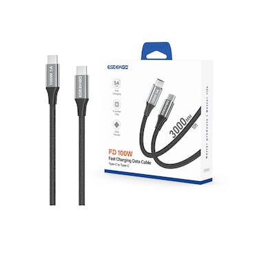ESEEKGO USB Type-C to Type-C Cable &ndash; 3M Fast Charging &amp; Data Transfer Cable
