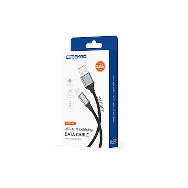 ESEEKGO USB to Lightning Data Cable 3M &ndash; Fast Charging &amp; Data Transfer
