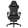 GTPLAYER "Cloud Gaming Chair, Ergonomic High Back Reclining &amp; Height Adjustable Velvet Breathable Fabric Chair with Pocket Spring Cushion, Tailored Back Support, Armrests, Footrest (Grey)