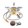 TAKU Murano TC-DF-10 Portable Camping Gas Stove 3 Burner - Lightweight, Waterproof, Powerful Gas Stove