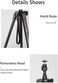 Jmary KP-2208 Multi-Functional Aluminum Tripod for Cameras &amp; Mobile Phone - Black
