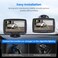 AUTO-VOX AUTO VOX Digital Wireless Backup Camera Kit CS-2, Stable Signal Rear View Monitor and Reversing Camera for Vans,Trucks,Camping Cars,RVs