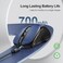 TECKNET Wireless Mouse (BT5.0/3.0 &amp; 2.4G) Rechargeable 4800 DPI Silent USB A &amp; Bluetooth Mouse 6 Buttons, Wide Compatibility - Blue