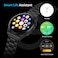 G-Tab GT3 Pro Max 1.39&rdquo; AMOLED Display Smartwatch with Bluetooth Calling, Heart Rate &amp; Sleep Monitor, 100+ Sports Modes, 30 Days Standby Battery Includes Extra Band, Android &amp; iOS &ndash; Black