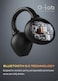 G-Tab CLIP 2 TWS Open-Ear Wireless Earbuds, Airy C-Bridge Design, Adaptive Open-Ear Listening, Bluetooth 6.0, ENC Clear Calls, Dual Device Connectivity, 30H Battery, Black