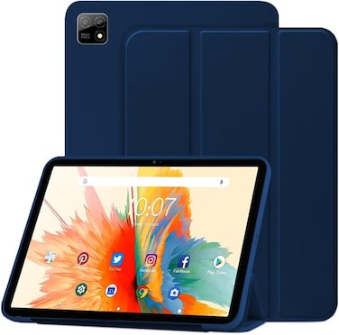 B-FELIX Tablet B.Boss1 &ndash; 10.1" Android Tablet with 4GB RAM + 128GB Storage, Android 14, Dual Cameras, 6000mAh Battery, WiFi+4G, Parental Controls &ndash; Ideal for Work, Study &amp; Entertainment &ndash; Blue+Blue