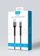 G-TAB GAL02 Lightning Fast Charging Cable,1.2 Meter Nylon Braided Charger cable, Turbocharging and 480Mbps Data Transfer Speed, Compatible with iPhone &amp; AirPods