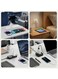 G-TAB 20W Fast Charger GaN Wall Adapter with Dual USB-A &amp; USB-C Ports &ndash; Compatible with iPhone, Samsung, Tablets, Earbuds, Fast Charging &amp; Data Transfer