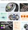 G-TAB GTR6 Smartwatch with 360&deg; Rotating Bezel 1.43" AMOLED Display, ChatGPT AI Assistant, Bluetooth Calling, Heart Rate &amp; SpO₂ Monitor Sleep&amp;Fitness Tracker 100+ Sports Modes IP68 Waterproof Blue