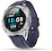 G-TAB GTR6 Smartwatch with 360&deg; Rotating Bezel 1.43" AMOLED Display, ChatGPT AI Assistant, Bluetooth Calling, Heart Rate &amp; SpO₂ Monitor Sleep&amp;Fitness Tracker 100+ Sports Modes IP68 Waterproof Blue