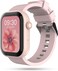 G-Tab GLS1 Smartwatch for Women &ndash; Bluetooth Fitness Tracker, Heart Rate Monitor, Sleep &amp; Stress Tracking, IP68 Waterproof, 1.75" Touch Screen, Multi-Sports Modes, Step Counter, iOS &amp; Android Pink