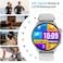 G-Tab GTR4 Smartwatch &ndash; 1.39&rdquo; IPS Touch Display, 23 Sports Modes, Heart Rate &amp; SpO₂ Monitor, Bluetooth 5.2, AI Voice Assistant, 1ATM Water Resistant, Magnetic Strap, Android &amp; iOS Compatible White