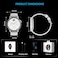 G-Tab GTR4 Smartwatch &ndash; 1.39&rdquo; IPS Touch Display, 23 Sports Modes, Heart Rate &amp; SpO₂ Monitor, Bluetooth 5.2, AI Voice Assistant, 1ATM Water Resistant, Magnetic Strap, Android &amp; iOS Compatible White