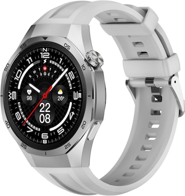 G-Tab GTR5 Smartwatch   3ATM Waterproof   1.43&rdquo; AMOLED Display   23 Sports Modes   Heart Rate, SpO₂ &amp; Sleep Monitoring   Bluetooth Calling 12 days Battery standby Silver