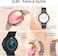 G-Tab GLR3 Smartwatch for women 1.09 Inch AMOLED Display Bluetooth Calling Smartwatch Heart Rate &amp; SpO₂ Monitor IP68 Waterproof 123 Sports Modes AI Assistant, Women&rsquo;s Health Tracking Pink