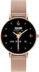 G-Tab GLR3 Smartwatch for women 1.09 Inch AMOLED Display Bluetooth Calling Smartwatch Heart Rate &amp; SpO₂ Monitor IP68 Waterproof 123 Sports Modes AI Assistant, Women&rsquo;s Health Tracking Pink