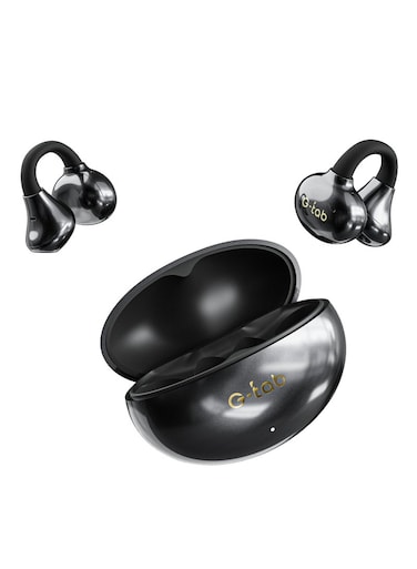سماعات G-Tab CLIP3 لاسلكية TWS مفتوحة الأذن بتصميم C-Bridge، سماعات بلوتوث 6.0 قابلة للتثبيت، ميكروفون ENC لمكالمات واضحة، درايفر 13 مم، تحكم باللمس، بطارية طويلة العمر، شحن Type-C