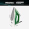 Hisense Steam Iron for Clothes-, H18SIGRS1, 1800W Power, Steam Rate up to 22 gm/min, 0.25 L Water Tank,0.86KG,Light weight Anti-Calcium, Anti-Drip, Non Stick Gliding, H18SIGRS1