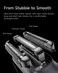 Laifen P3 Pro Men's Electric Shaver with High Speed Motors, 12,000 Cuts