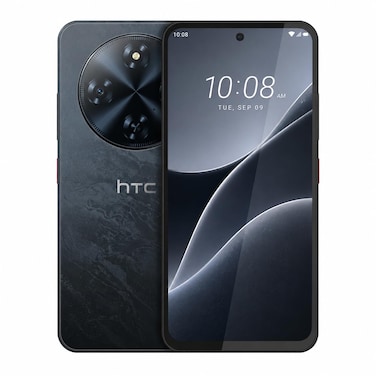 HTC Wildfire E5 Elite Dual SIM 4G Up to 18GB (6GB+12GB ) RAM 256GB Storage, International Version ( BLACK )