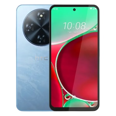 HTC Wildfire E5 Elite Dual SIM 4G Up to 18GB (6GB+12GB ) RAM 256GB Storage, International Version ( LIGHT BLUE )