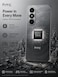 HTC Wildfire E7 Life Dual SIM 4G Up to 12GB (4GB+8GB Extended) RAM 128GB Storage, International Version ( GREY )