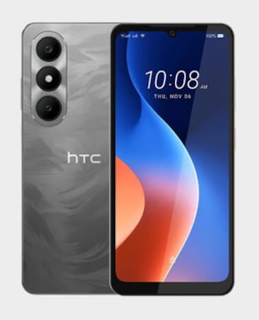 HTC Wildfire E7 Life Dual SIM 4G Up to 12GB (4GB+8GB Extended) RAM 128GB Storage, International Version ( GREY )