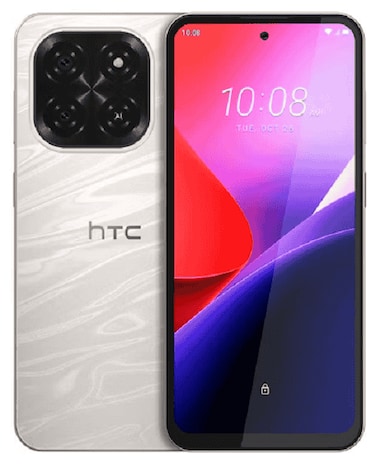HTC Wildfire E7 Elite Dual SIM 5G Up to 18GB (6GB+12GB ) RAM 128GB Storage, International Version ( Champagne Gold )