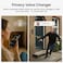 AOSU Video Doorbell Wireless, 2K HD Doorbell Camera Wireless,Battery-Powered Doorbell Camera,2.4GHz Wi-Fi,Human Detection,120-Day Battery Life,Video Calling,Voice Changer,Work with Alexa
